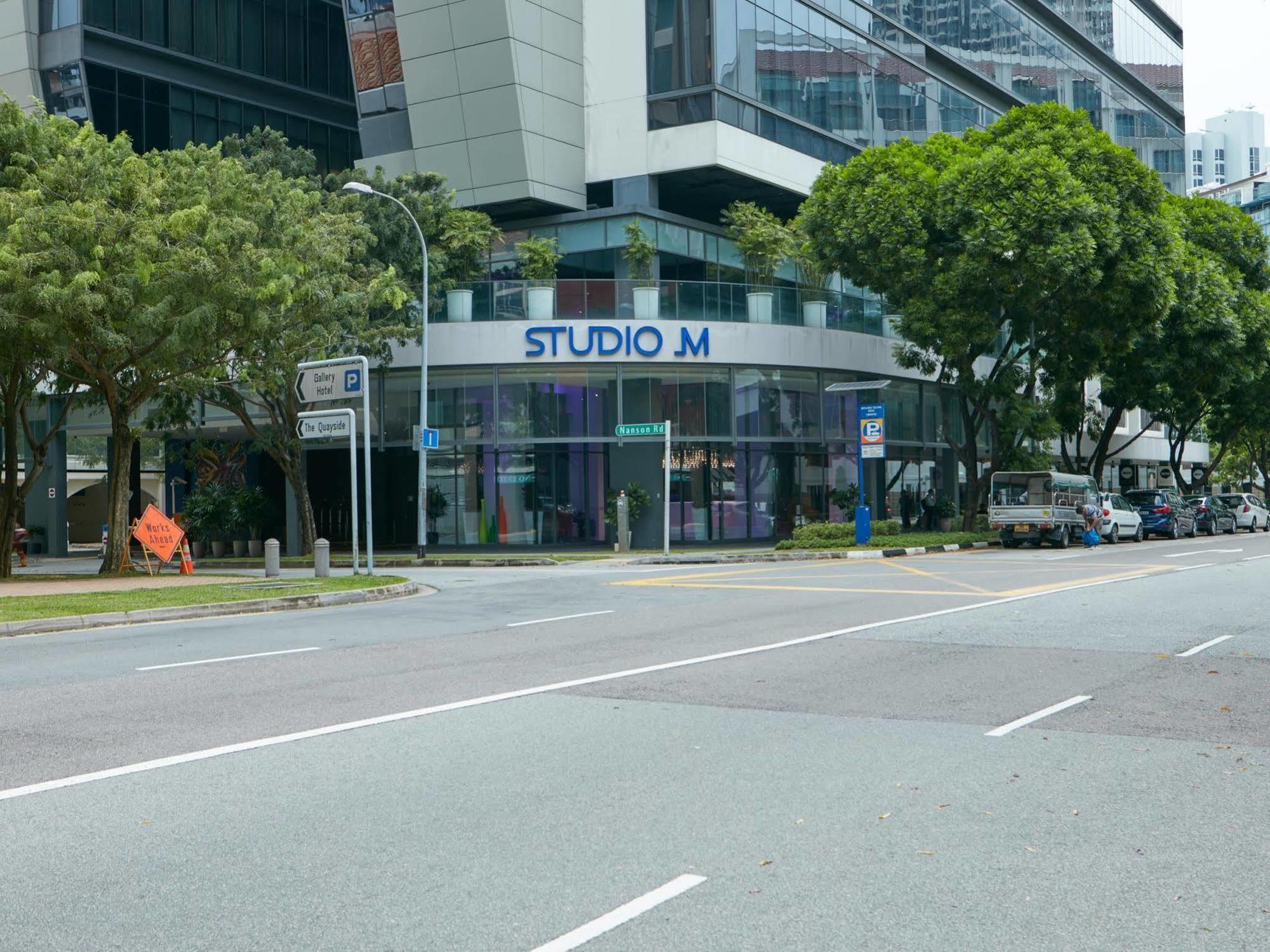 Studio M Hotel Singapur Exteriér fotografie
