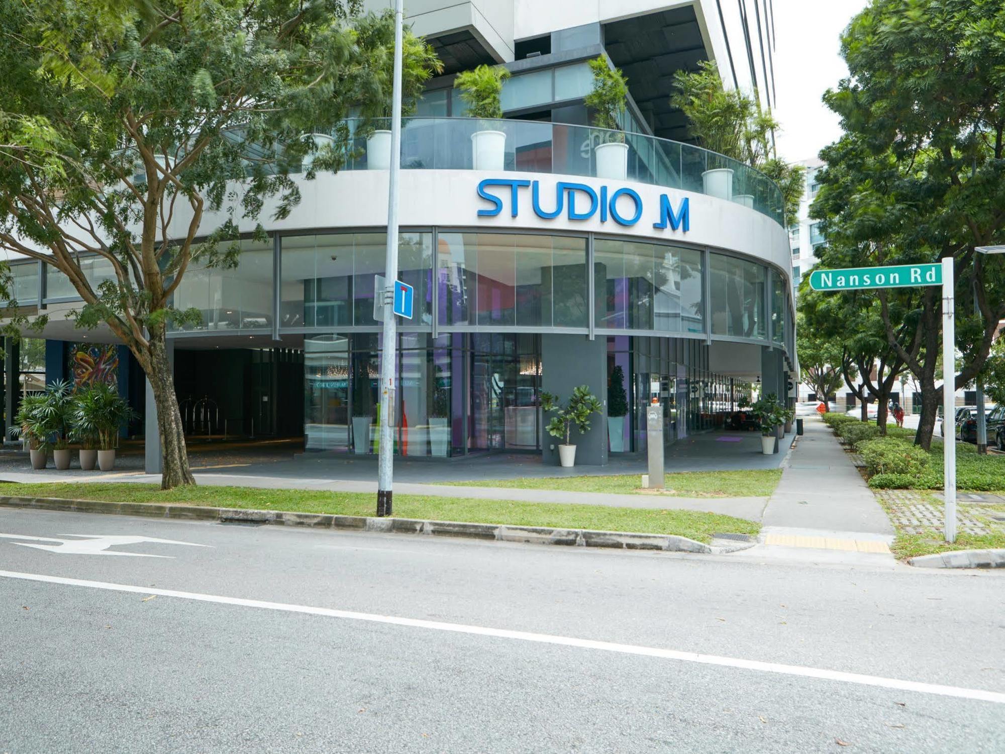 Studio M Hotel Singapur Exteriér fotografie
